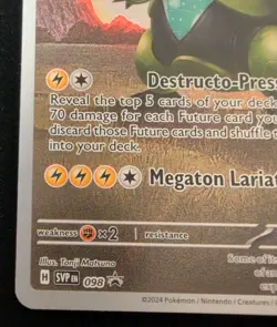 Pokemon TCG Iron Thorns SVP 098! NM Condition! See Description! - Image 5