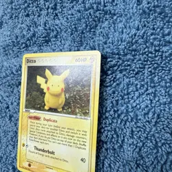 Pokemon Ditto (Pikachu) Delta Species 39/113 Regular - LP - Image 4