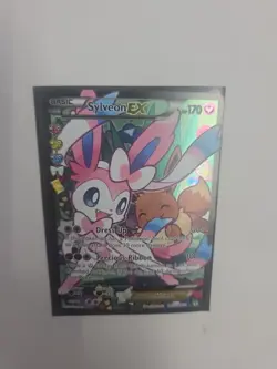 Authentic Pokemon Sylveon EX RC32/RC32 Generations Full Art Ultra Rare VG - Image 2