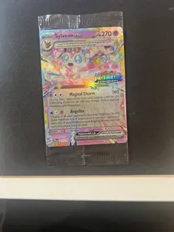 Sylveon Flareon Espeon Stamped Promo 2025 Pokemon Prismatic Evolutions - Sealed - Image 1