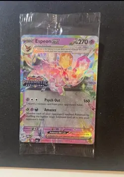 Sylveon Flareon Espeon Stamped Promo 2025 Pokemon Prismatic Evolutions - Sealed - Image 3