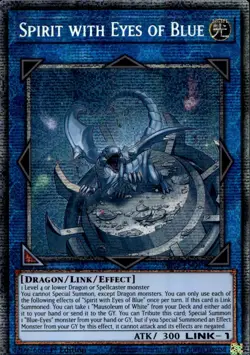 Spirit with Eyes of Blue 1st Starlight Rare MP25-EN049 Yu-Gi-Oh! - Image 1