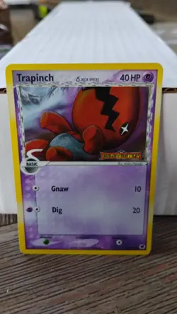 TRAPINCH EX Dragon Frontiers POKEMON Delta Species 2006 Holo Trading Card 68/101 - Image 1