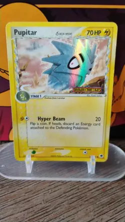 PUPITAR Foil Holo POKEMON 2006 EX Dragon Frontiers Trading Card 59/101 - Image 1