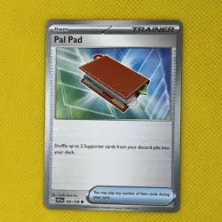 Pal Pad 182/198 Common Trainer Scarlet & Violet 2023 Pokemon Card NM - Image 1