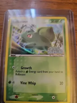 Pokemon Bulbasaur Reverse Holo Crystal Guardians Card 46/100 LP/NM Condition - Image 1