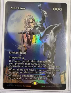 Magic The Gathering - Nine Lives NM Borderless Foil #3 MTG Marvel Universe - Image 1