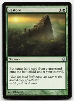 MTG Restore U Commander 2013 167 MP - Image 1