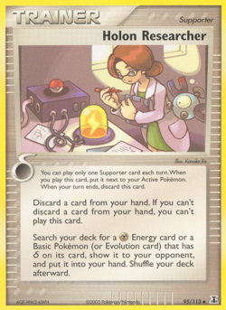 Holon Researcher 95/113 Uncommon | Delta Species | Pokemon Card - Image 1