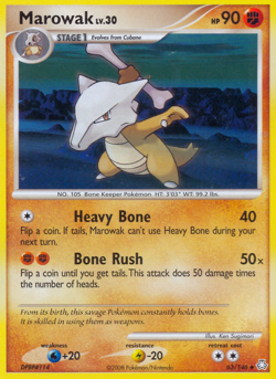 Marowak 63/146 Uncommon | Legends Awakened | Pokemon Card - Image 1