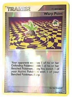 Warp Point 116/130 Reverse Holo | Diamond & Pearl | Pokemon Card - Image 1