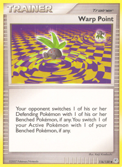Warp Point 116/130 Uncommon | Diamond & Pearl | Pokemon Card - Image 1
