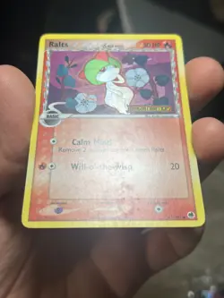 Ralts (Delta Species) 61/101 STAMPED Pokemon Dragon Frontiers Reverse Holo (MP) - Image 2