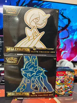 Pokemon TCG: Mega Evolution Pokemon Centre ETB Set + Booster Bundle - Image 1