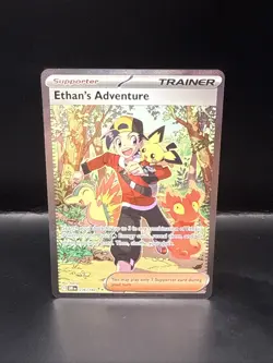 Pokemon TCG Ethan's Adventure 236/182 Special Illustration Sv10: Destined Rivals - Image 3