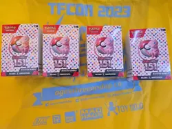 Pokemon Scarlet Violet 151 Booster Bundle 6-Pack. 4 Bundles Of 6 Booster Packs. - Image 1