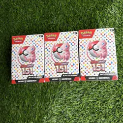 Pokemon TCG Scarlet & Violet 151 English Booster Bundle Sealed LOT OF 3! - Image 1