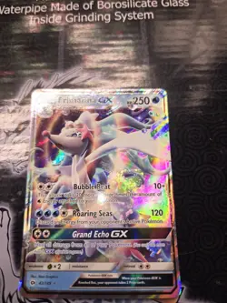Pokemon Sun & Moon Primarina GX Full Art Ultra Rare Holo English 42/149 NM - Image 1