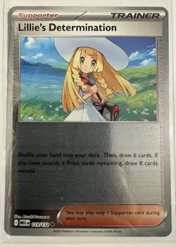 Pokemon TCG Lillie's Determination 119/132 Me01: Mega Evolution Reverse Holo - Image 1