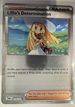Pokemon TCG Lillie's Determination 119/132 Me01: Mega Evolution Reverse Holo - Image 2