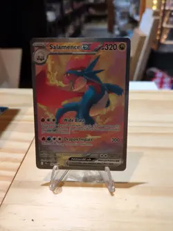 SALAMENCE EX 2025 POKEMON JOURNEY SPECIAL ILLUSTRATION RARE 187/159 - Image 1