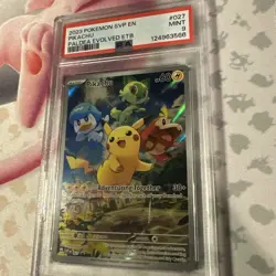 2023 Pokemon - SVP EN Pikachu Paldea Evolved ETB #27 PSA 9 - Image 3