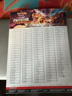 Pokemon TCG S&V Obsidian Flames Collectors Kit Album & Poster (no pack) - Image 5