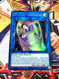 Shaddoll Construct dupo-en094 1st Edition (NM+) Ultra Rare Yu-Gi-Oh! - Image 1