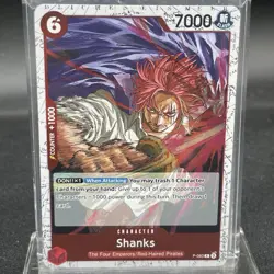 Shanks (Pirate Foil) - P-083 - The Best Vol. 2 - ONE PIECE Card - English - Image 1