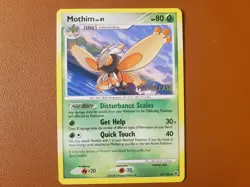 Mothim 42/100 Majestic Dawn Prerelease Stamped Promo NM-Mint Pokemon Card - Image 1