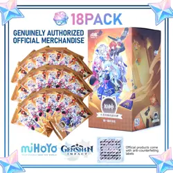 Booster Box Vol. 1 Card Collect GENSHIN IMPACT Official TCG Anime Game Card - Image 1