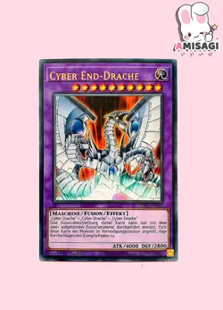 Yu-Gi-Oh! Karte - Cyber End-Drache SDCS-DE041 Trading Card TCG Deutsch - Image 1