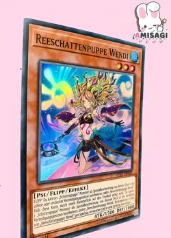 Yu-Gi-Oh! Karte - Reeschattenpuppe Wendi SDSH-DE002 Trading Card TCG Deutsch - Image 2