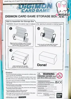 Digimon Card Game - Storage Box Imperialdramon Original Bandai Anime Manga NEU - Image 2