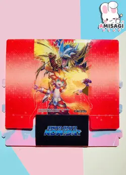 Digimon Card Game - Card Case Agunimon Original Bandai Anime Manga - Image 2