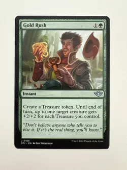 Gold Rush MTG Magic the Gathering Card NM Near Mint OTJ - Image 1