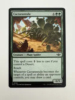 Cactarantula MTG Magic the Gathering Card NM Near Mint OTJ - Image 1