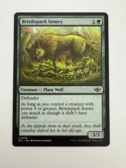 Bristlepack Sentry MTG Magic the Gathering Card NM Near Mint OTJ - Image 1