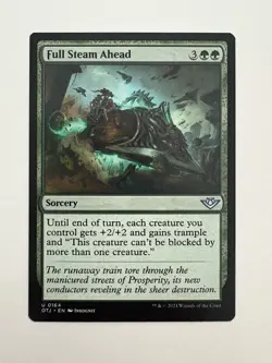 Full Steam Ahead MTG Magic the Gathering Card NM Near Mint OTJ - Image 1