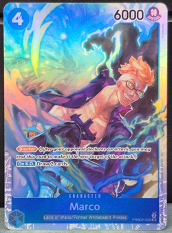 Marco PRB-02 PRB02-008 Super Rare The Best Vol 2 One Piece Near Mint Card NM TCG - Image 1
