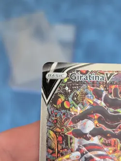 Giratina v Alternate Full Art Holo Card 186/196 Swsh11: Lost Origin Mint Raw - Image 3