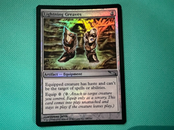 Foil - Lightning Greaves - Mirrodin - MTG - Magic the Gathering - Foil - Image 2