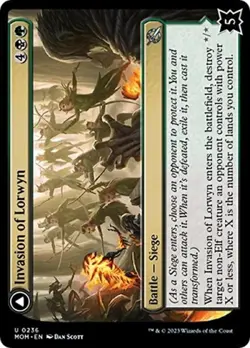 Invasion of Lorwyn - Light Play MTG March of the Machine - Image 1