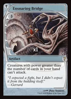 MTG Future Sight Mystery Booster 2 MB2 Ensnaring Bridge MINT - Image 1