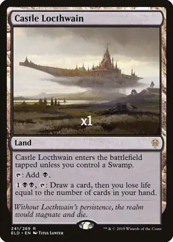 MTG ELD CLB Castle Locthwain MINT (SELECT) - Image 2