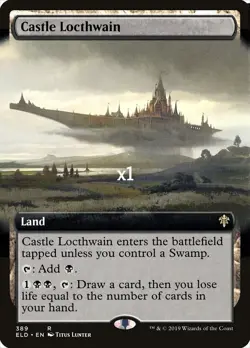 MTG ELD CLB Castle Locthwain MINT (SELECT) - Image 3