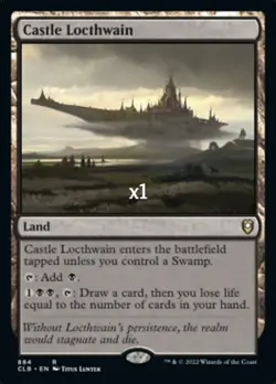 MTG ELD CLB Castle Locthwain MINT (SELECT) - Image 4