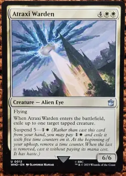 ✨Atraxi Warden✨ MTG | Universes Beyond: Doctor Who | NM/M | U 0012 - Image 1