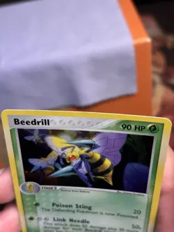Beedrill 1/112 EX FireRed & LeafGreen Holo Rare Pokemon TCG 2004 - Image 3