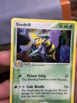 Beedrill 1/112 EX FireRed & LeafGreen Holo Rare Pokemon TCG 2004 - Image 5